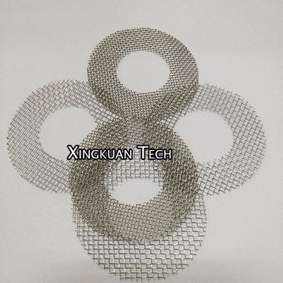50mmx25mm SUS स्टेनलेस स्टील के तार जाल के छल्ले फिल्टर स्क्रीन डिस्क सूखी मशीन के लिए